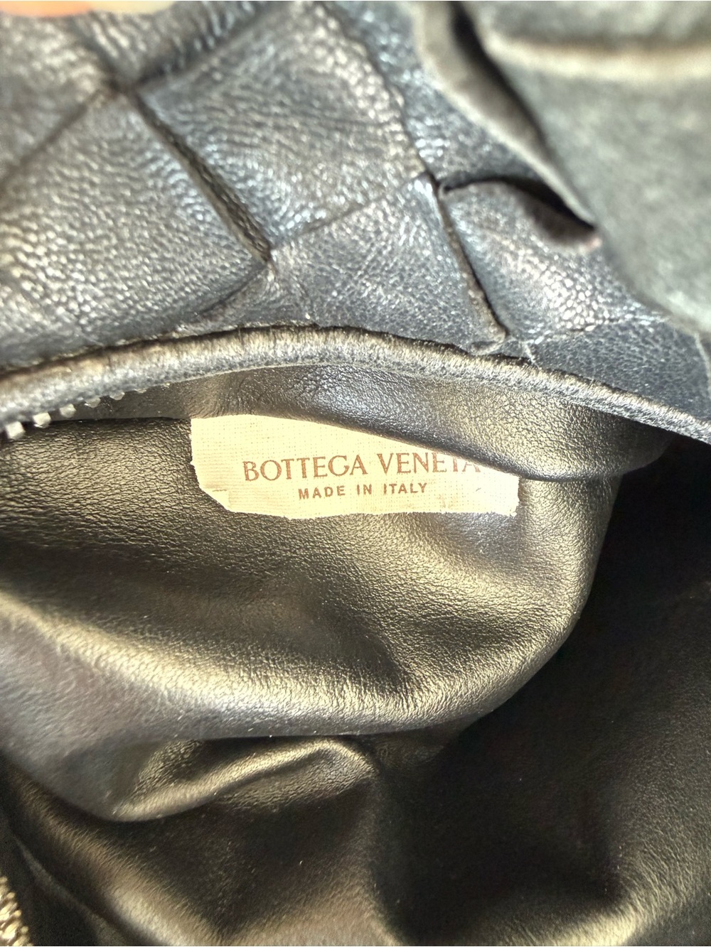 Bottega Veneta Black Jodie Teen Intrecciato Bag - Picture 5 of 13